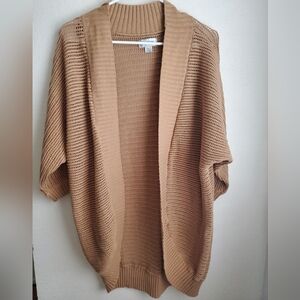 AVENUE Knit Open Cardigan 3/4 Sleeve Women's Sz 18/20